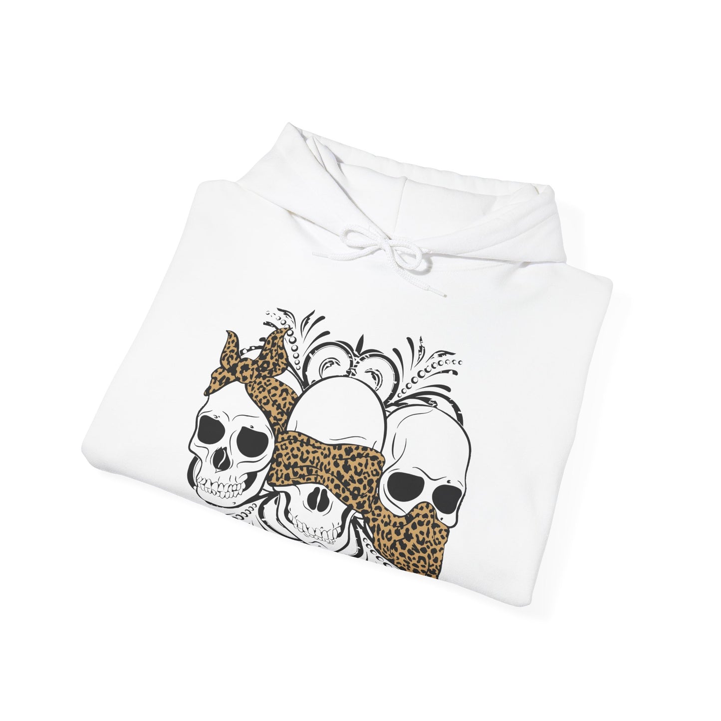 Three Skull Head - Men's Hoodie