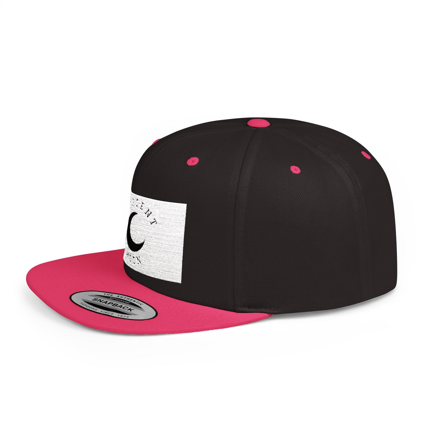 Crescent Moon Snapback Hat - Trendy Adjustable Cap for Casual Wear