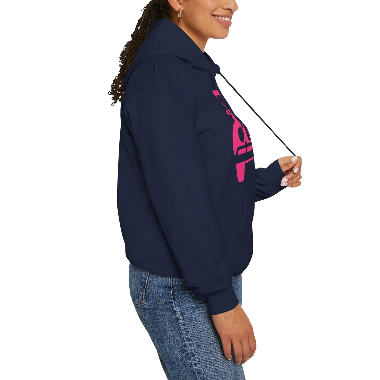 Pink Beetle Car Hoodie - Women's Hoodie