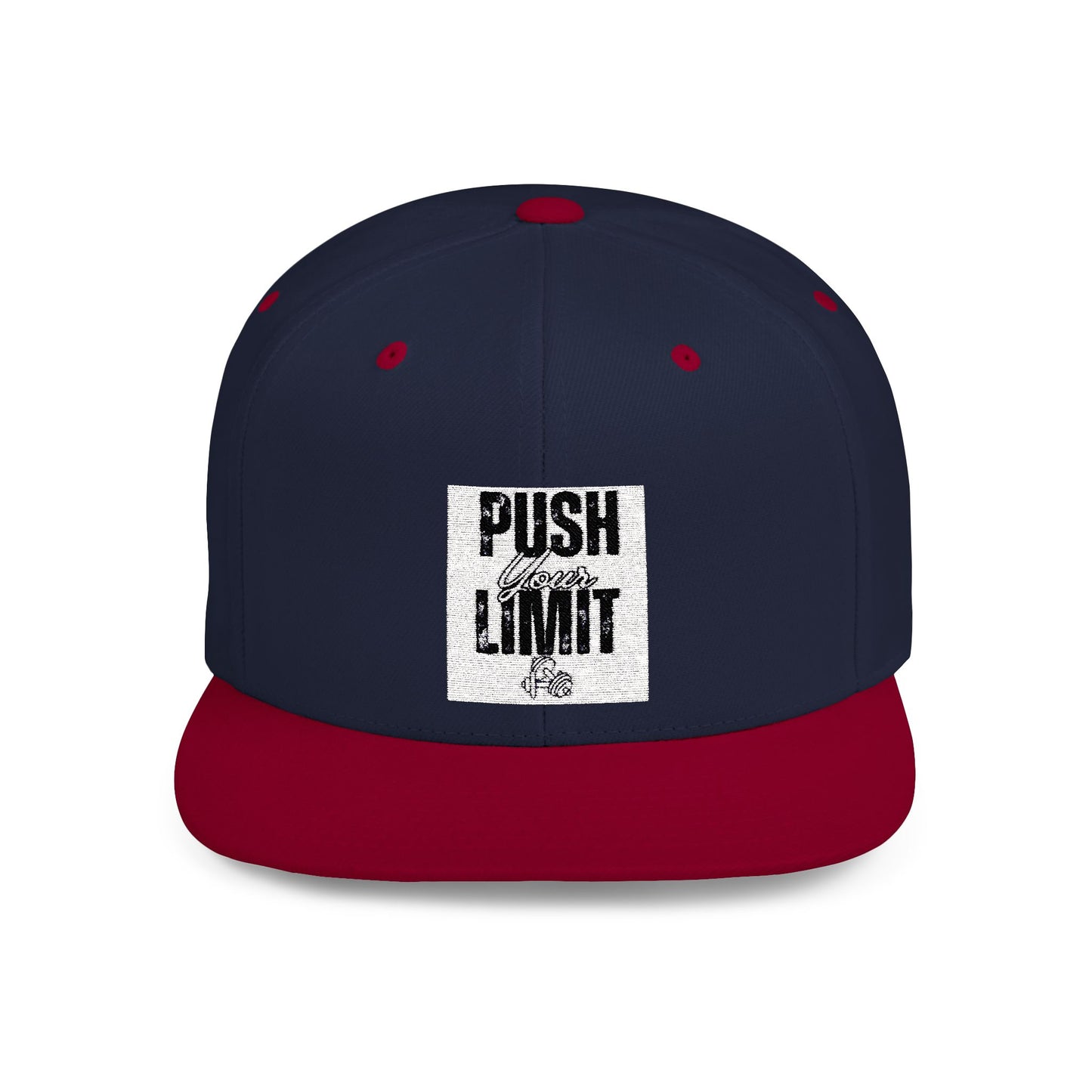 Motivational Snapback Cap - 'Push Your Limit'