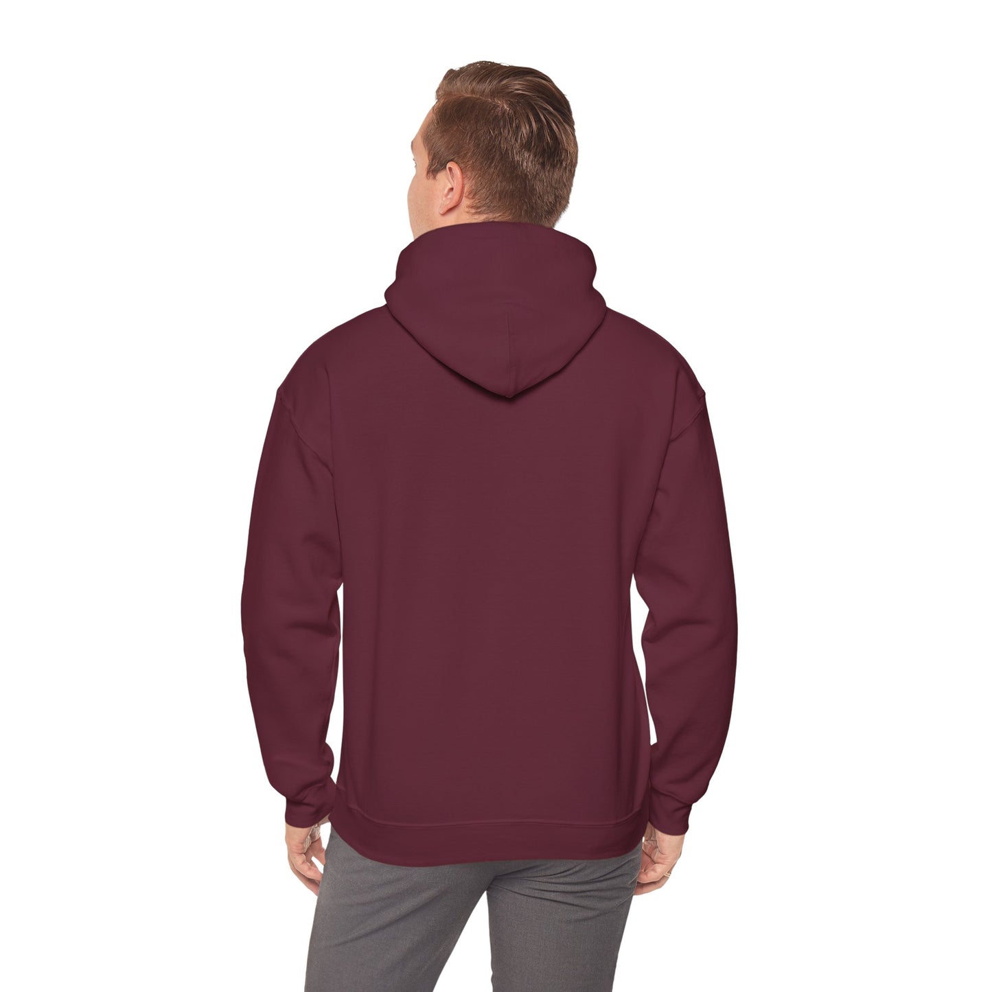 Fire Basketball Hoodie - Men's Varsity Hooded Sweatshirt