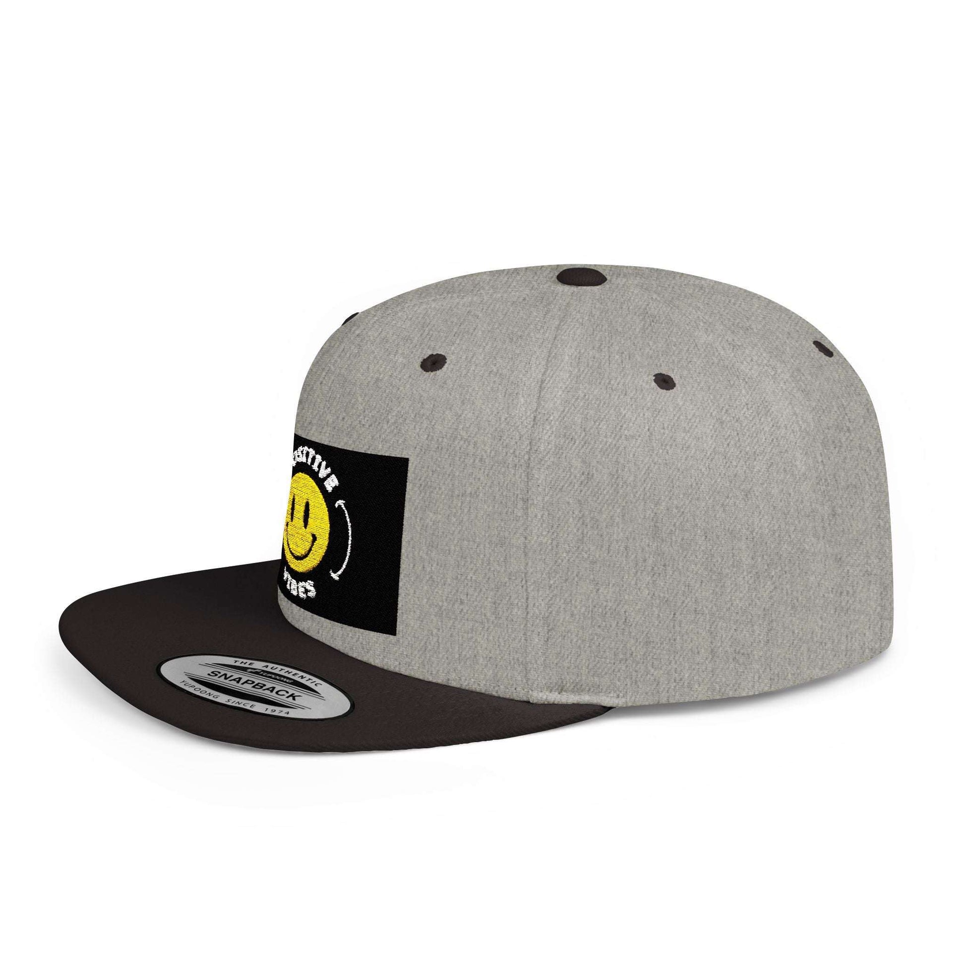 Positive Vibes Snapback Hat - Cool Casual Style for Every Occasion