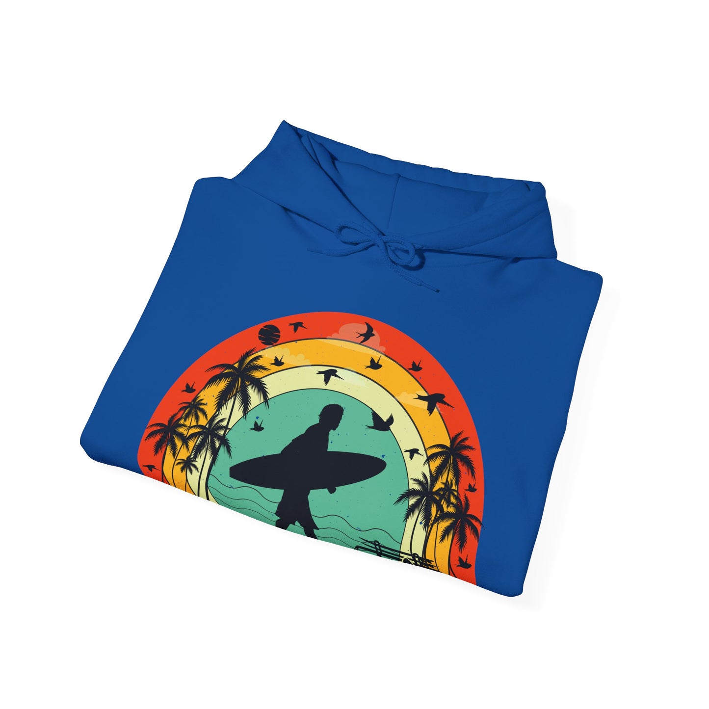 Retro Vintage Surfer Men's Hoodie
