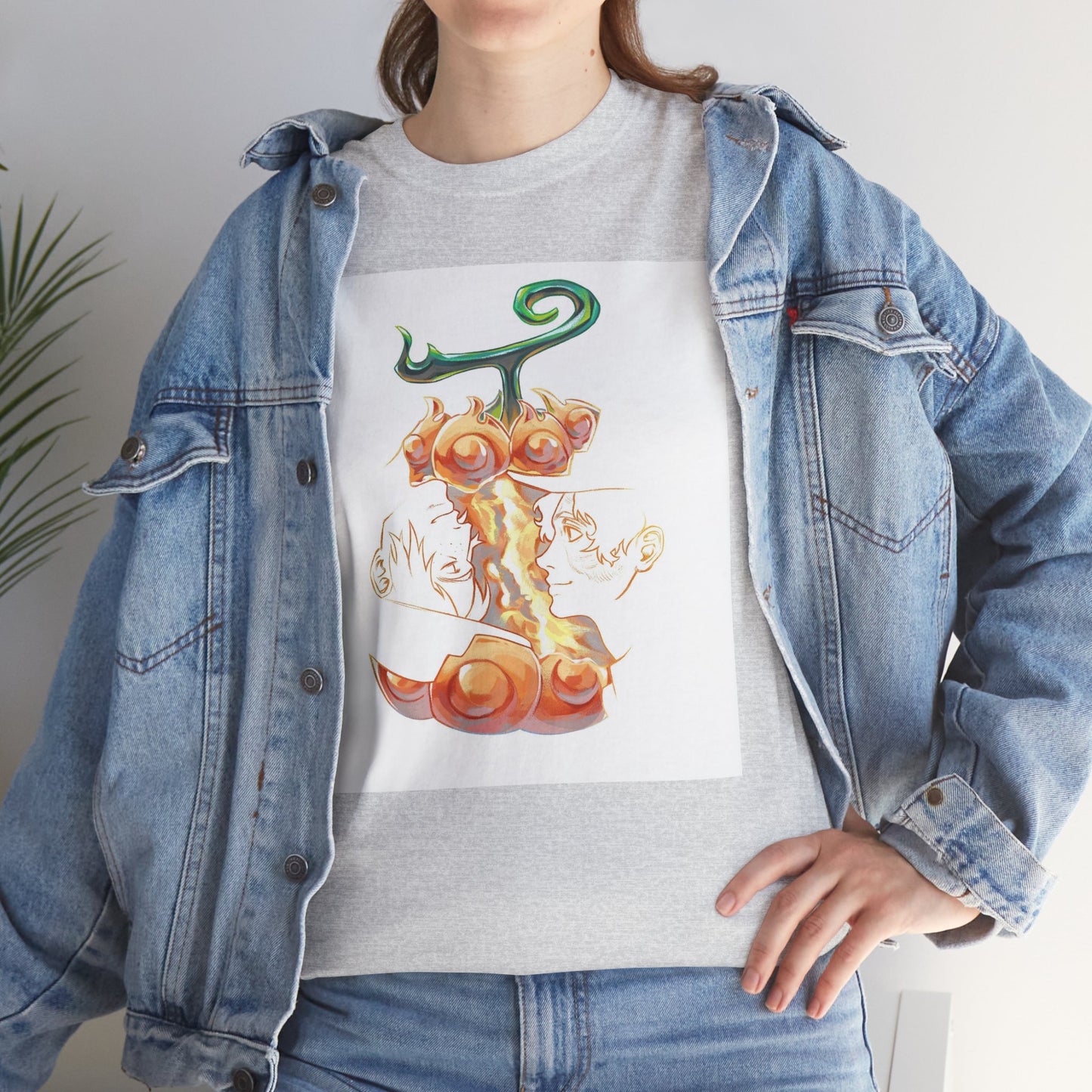 One Piece Sabo X Ace Mera-Mera no mi Unisex Tee