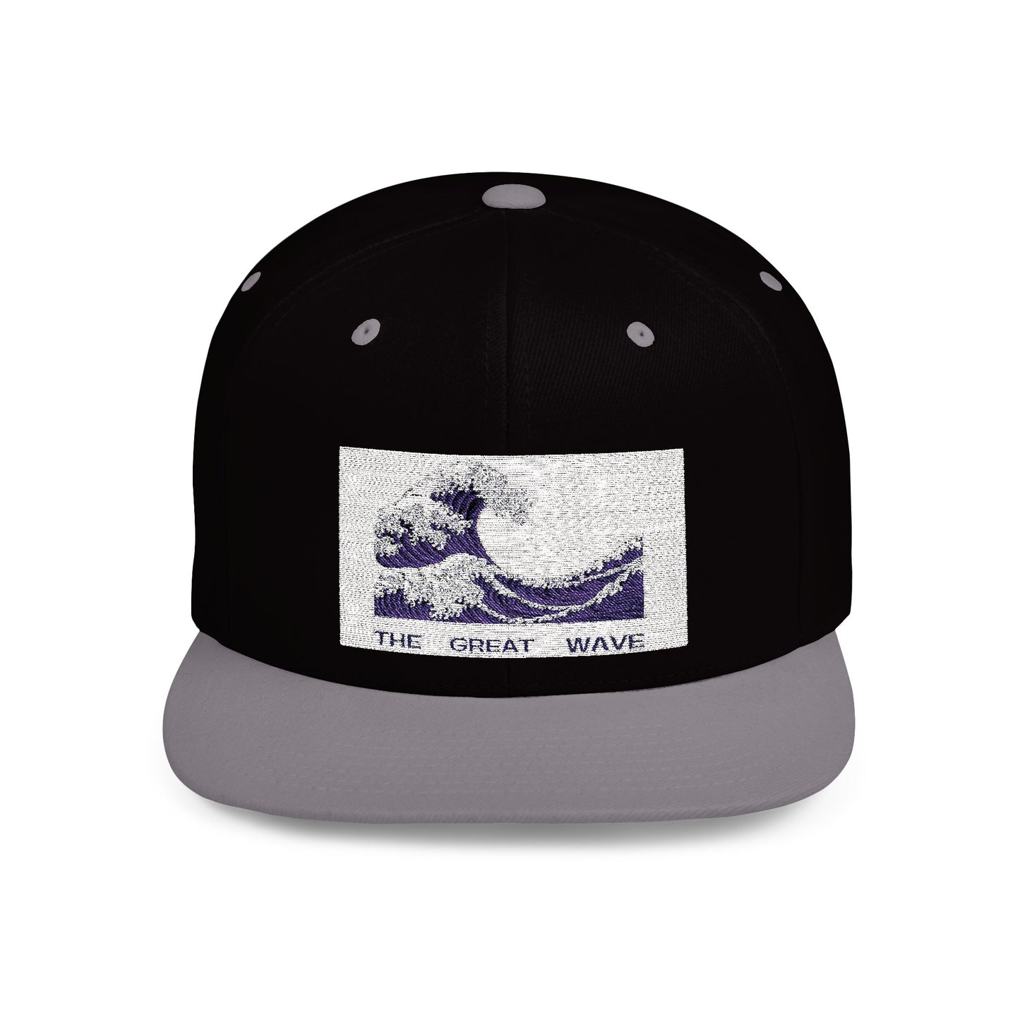 The Great Wave Snapback Hat