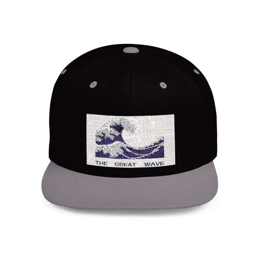 The Great Wave Snapback Hat