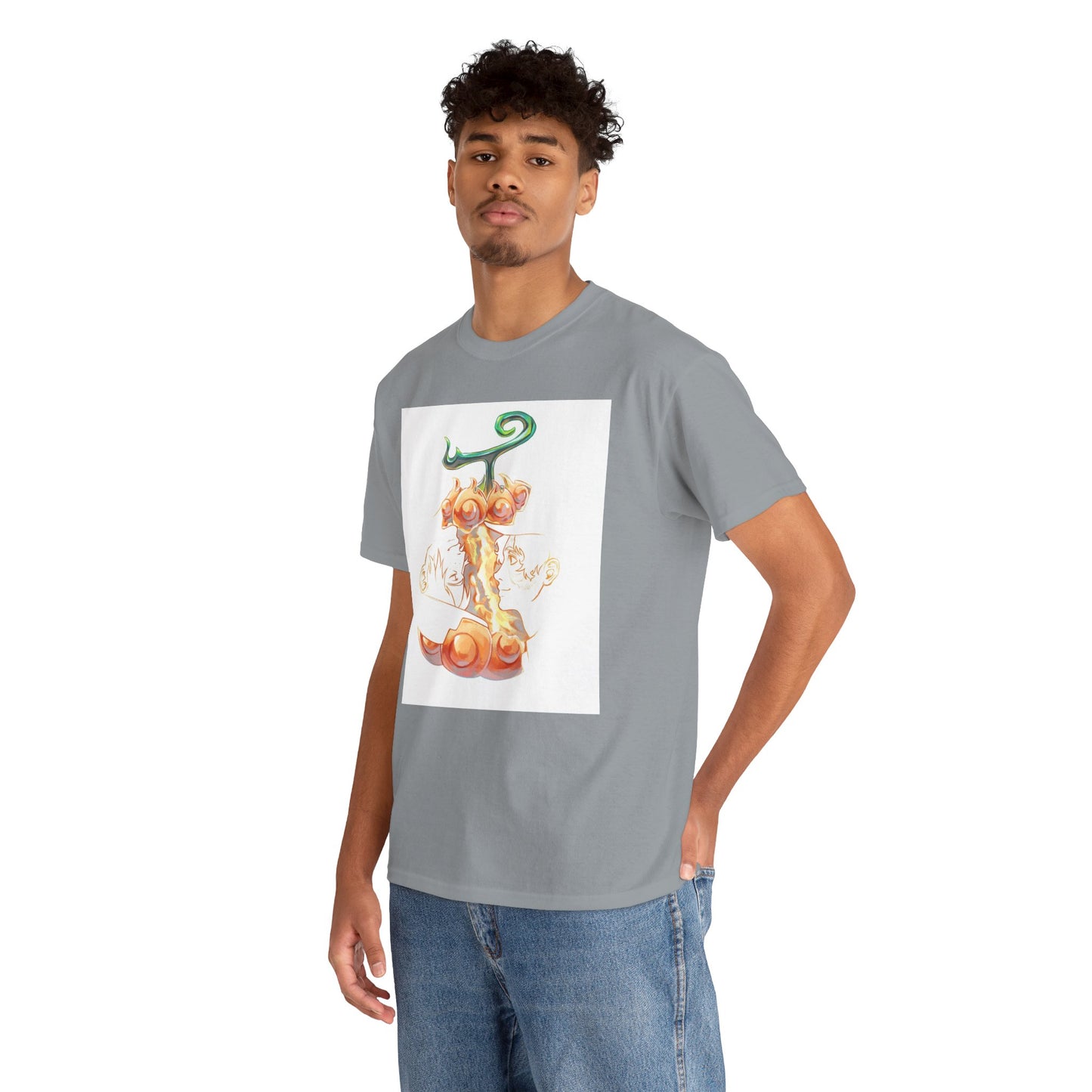One Piece Sabo X Ace Mera-Mera no mi Unisex Tee