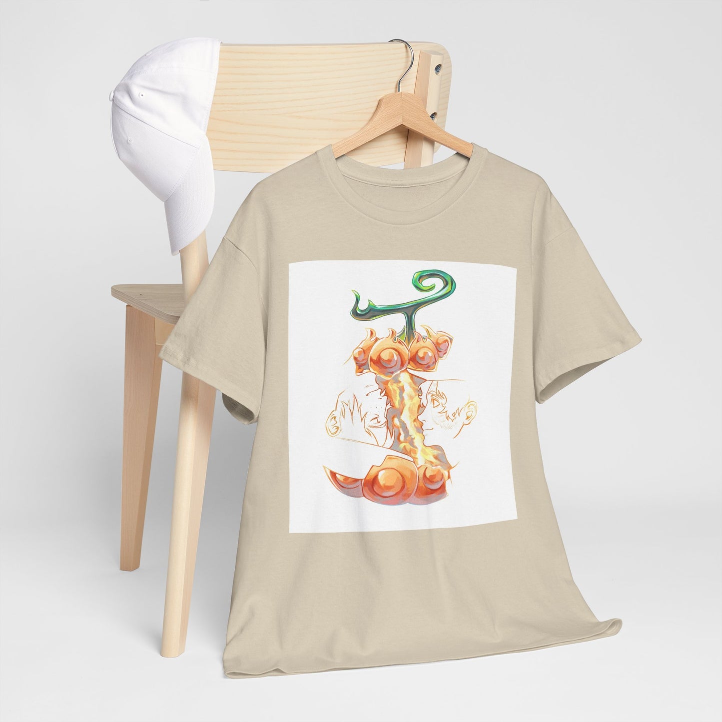 One Piece Sabo X Ace Mera-Mera no mi Unisex Tee