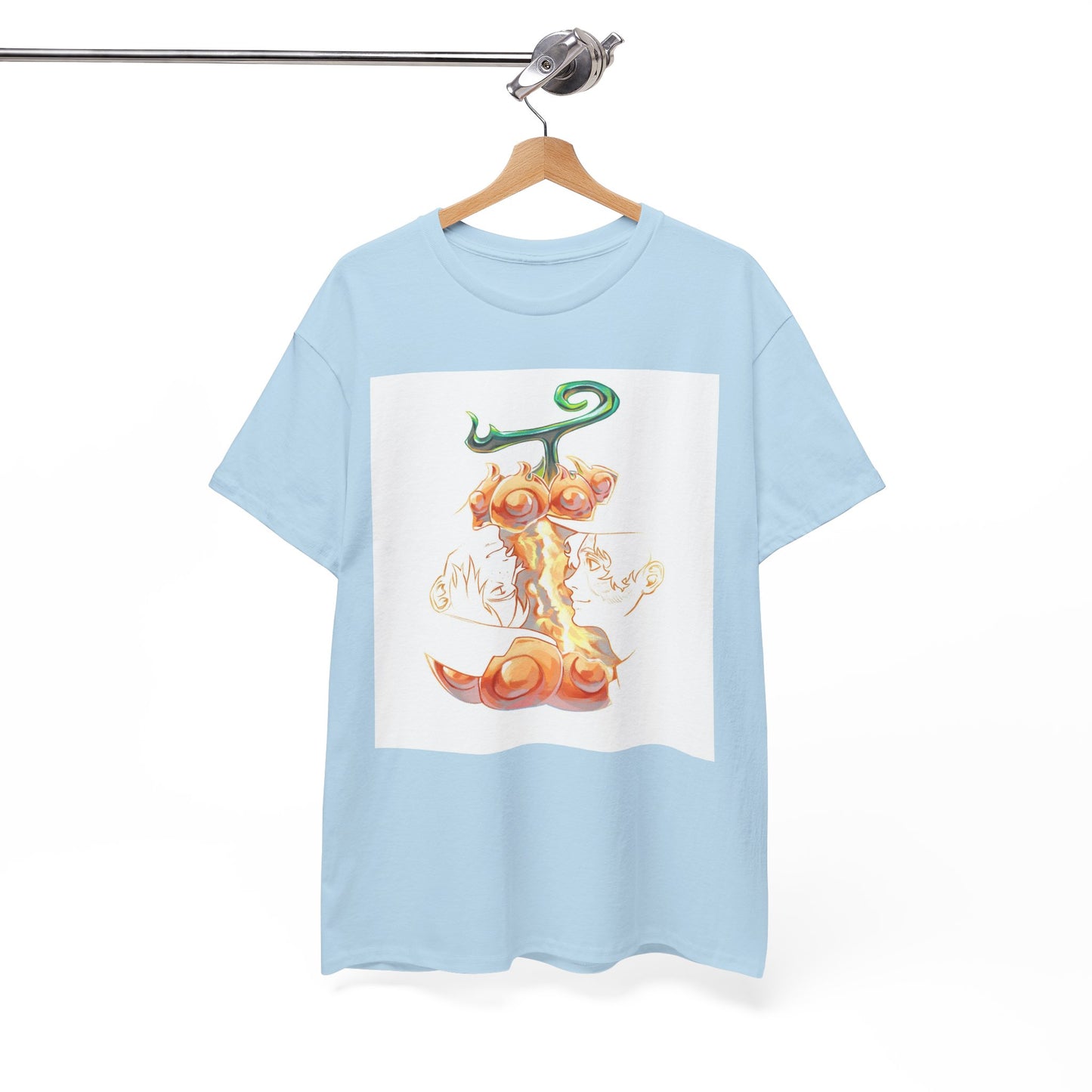 One Piece Sabo X Ace Mera-Mera no mi Unisex Tee
