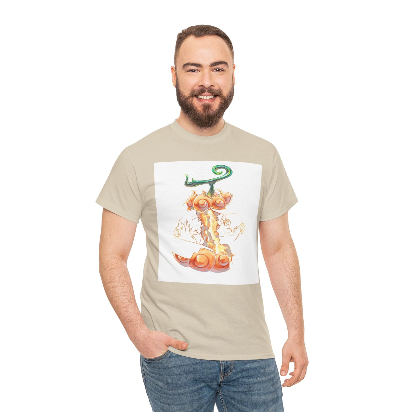 One Piece Sabo X Ace Mera-Mera no mi Unisex Tee