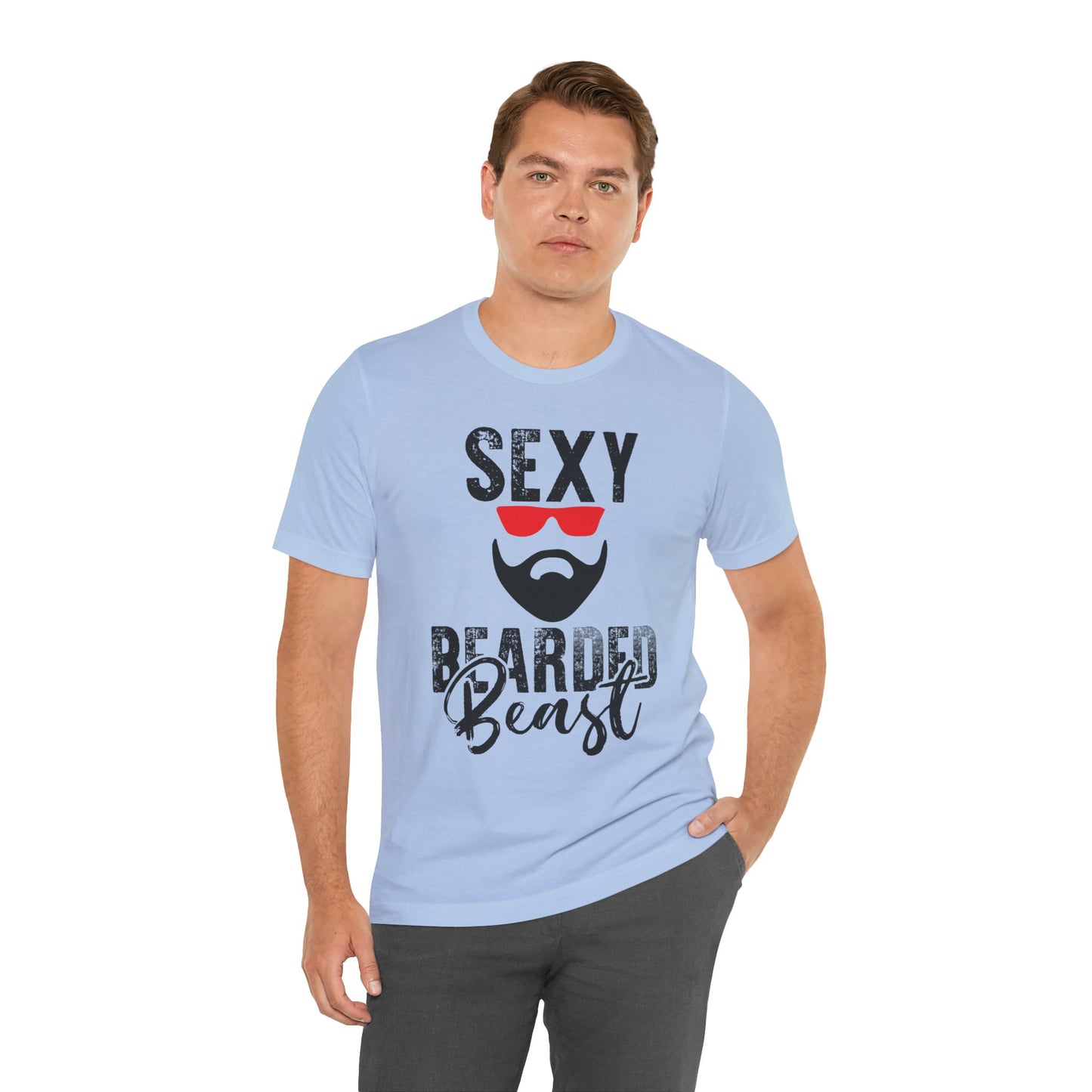 Sexy Bearded Beast Tee - Men's T-shirt