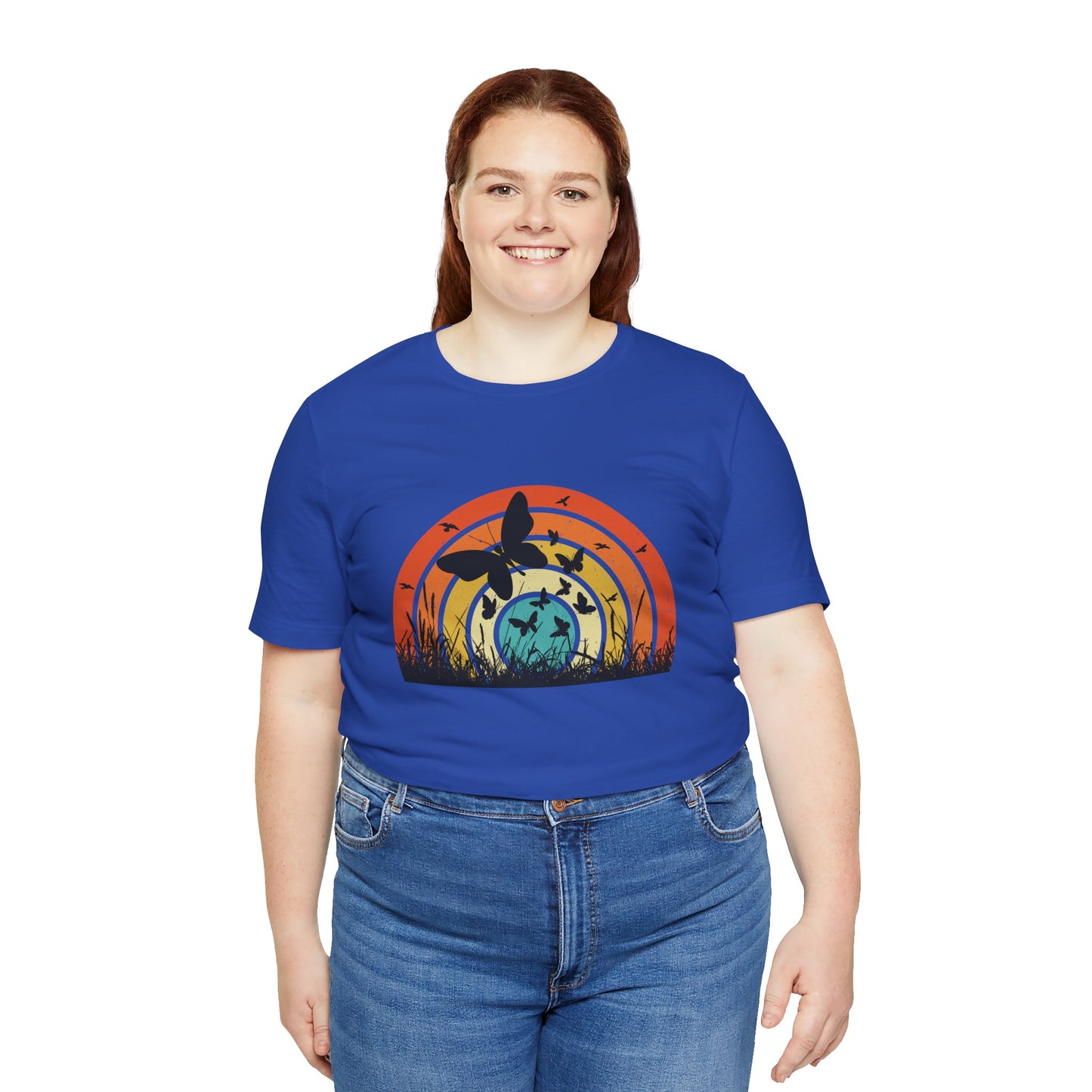 Vintage Retro Butterfly Women's T-shirt