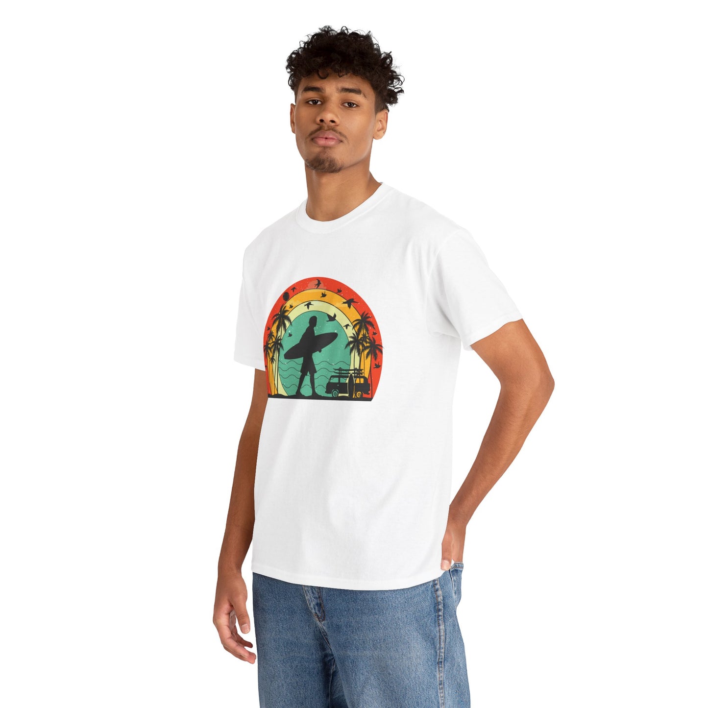 Retro Vintage Surfer Tee