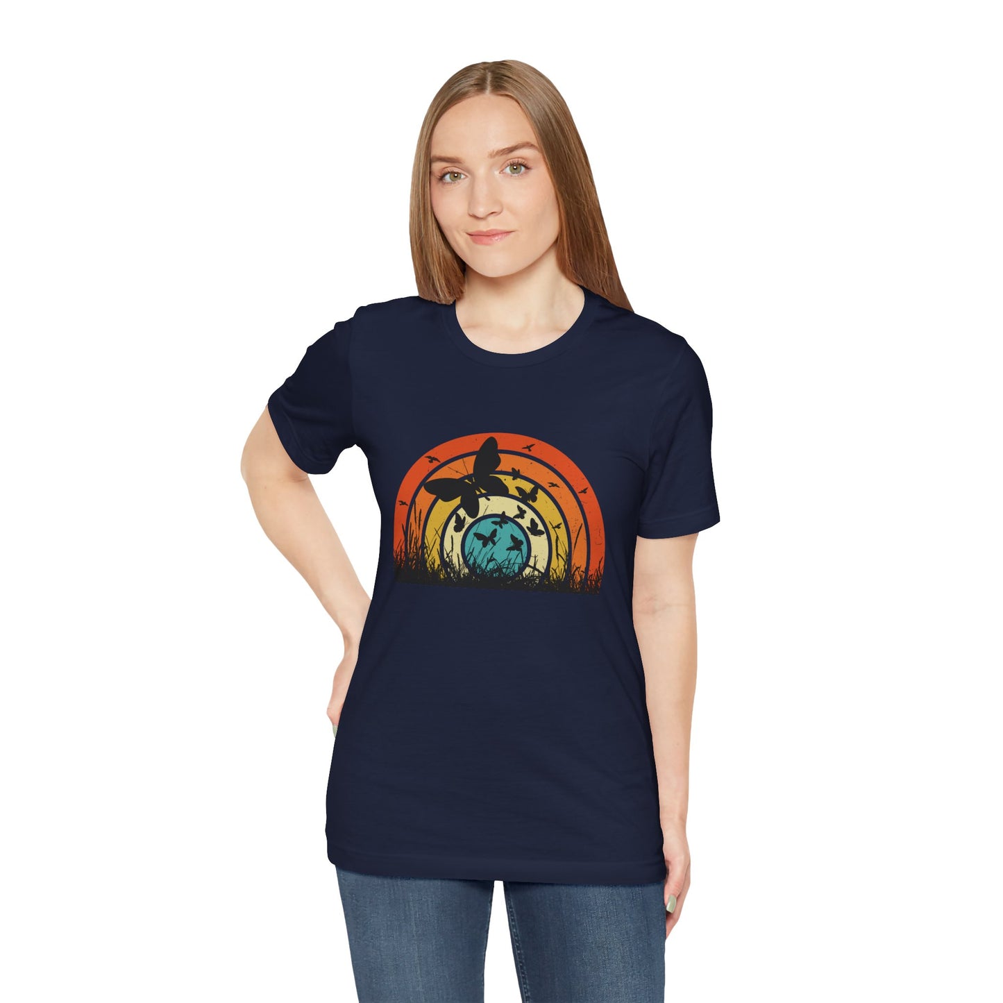 Vintage Retro Butterfly Women's T-shirt