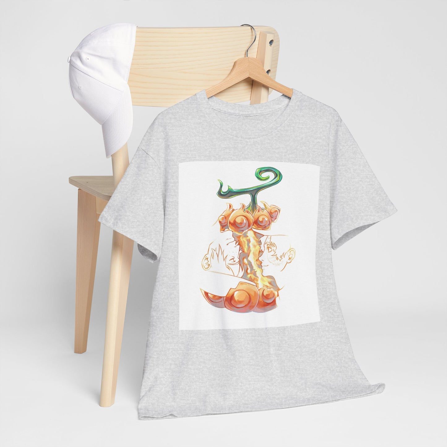 One Piece Sabo X Ace Mera-Mera no mi Unisex Tee