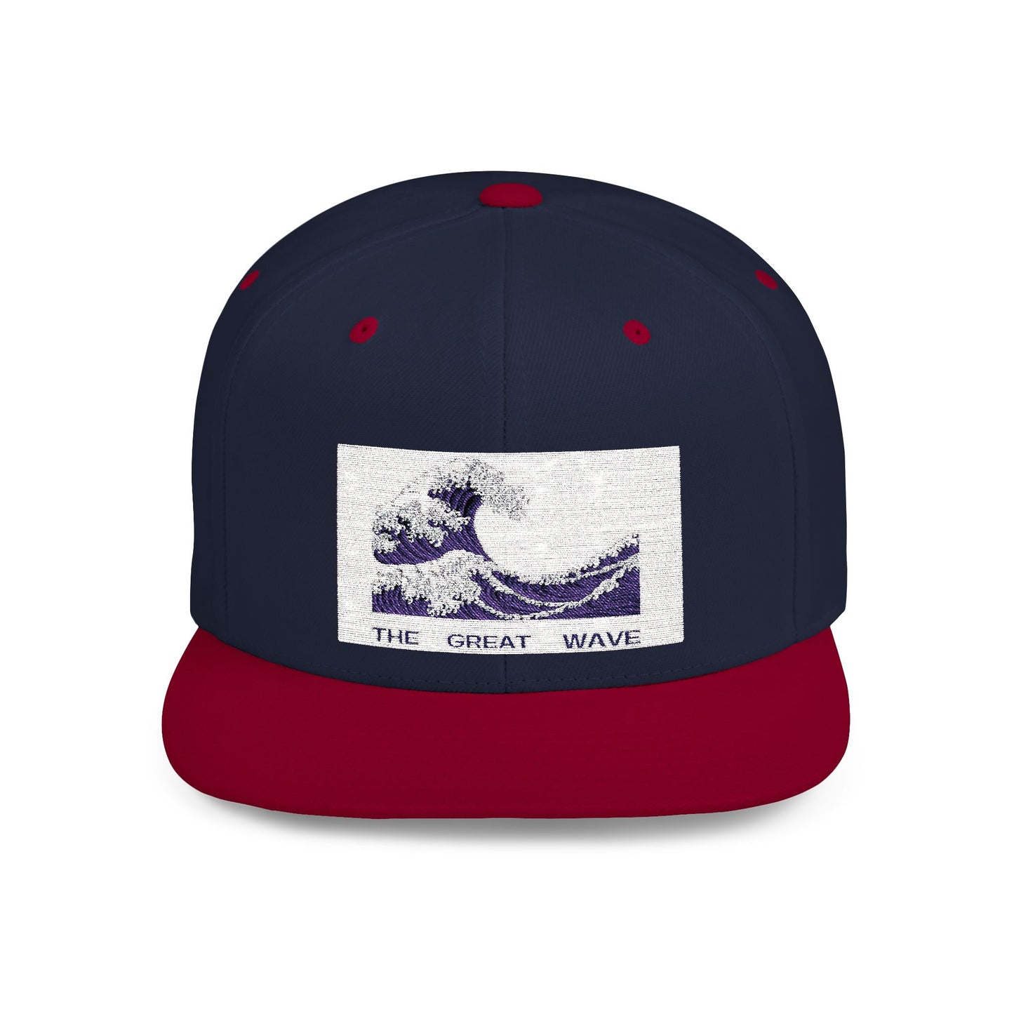The Great Wave Snapback Hat