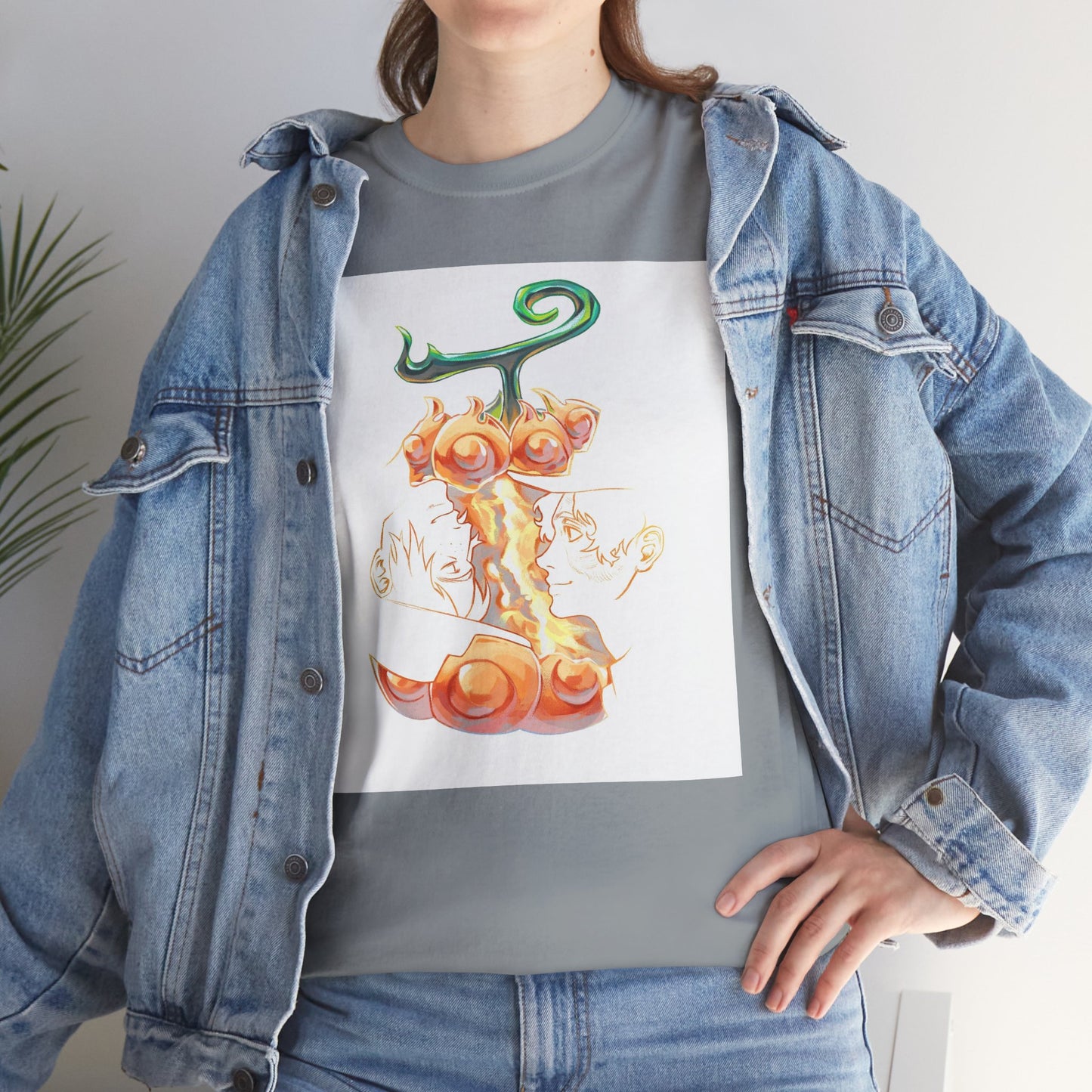 One Piece Sabo X Ace Mera-Mera no mi Unisex Tee