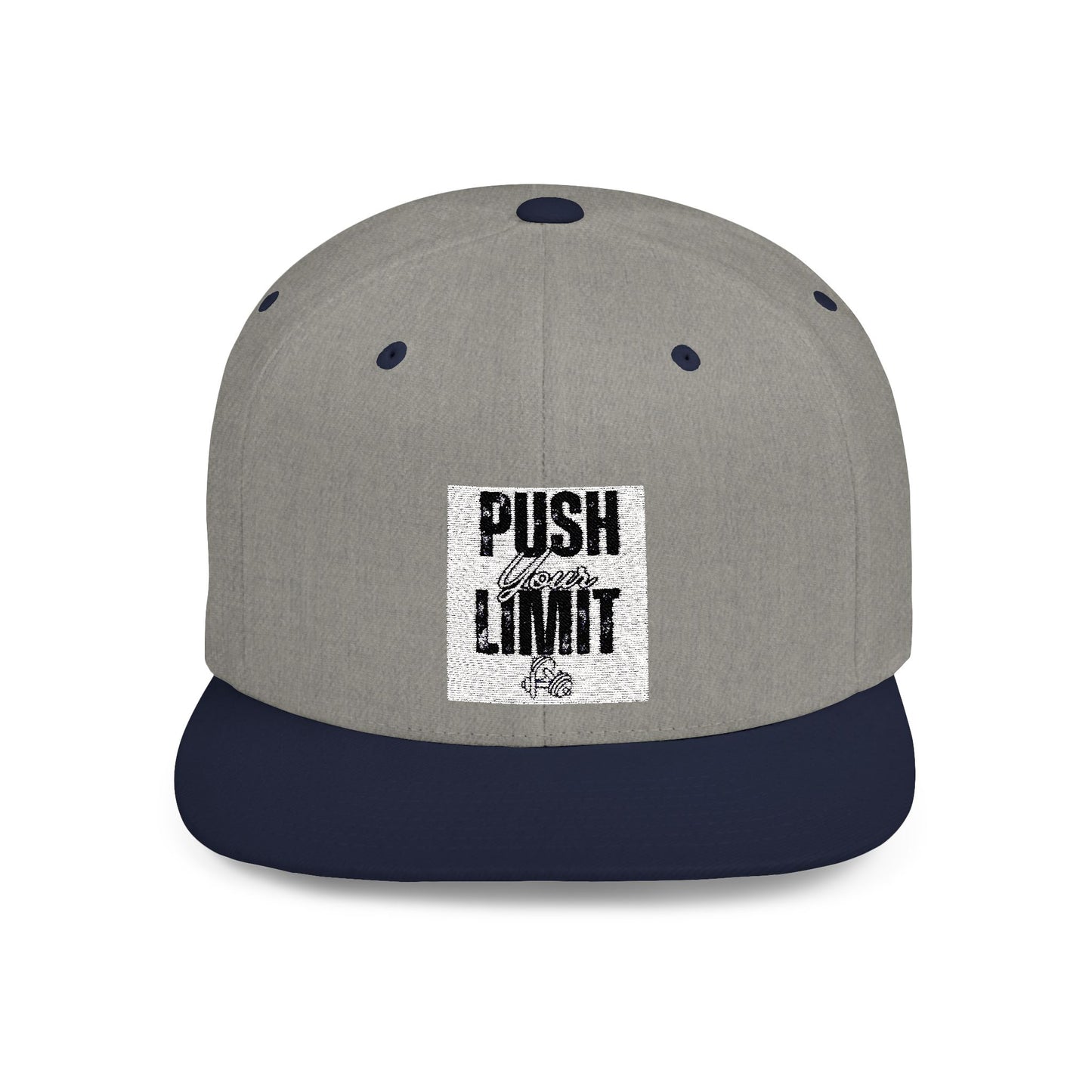 Motivational Snapback Cap - 'Push Your Limit'