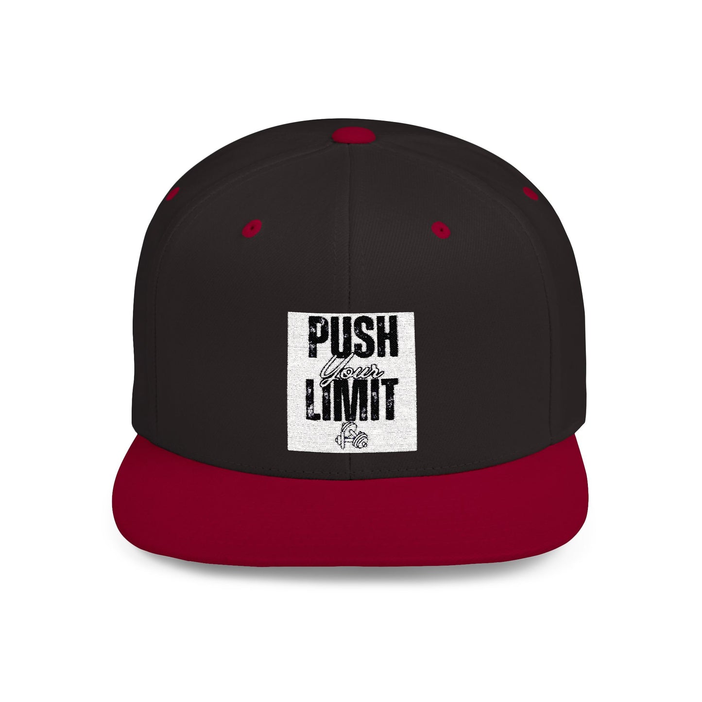 Motivational Snapback Cap - 'Push Your Limit'