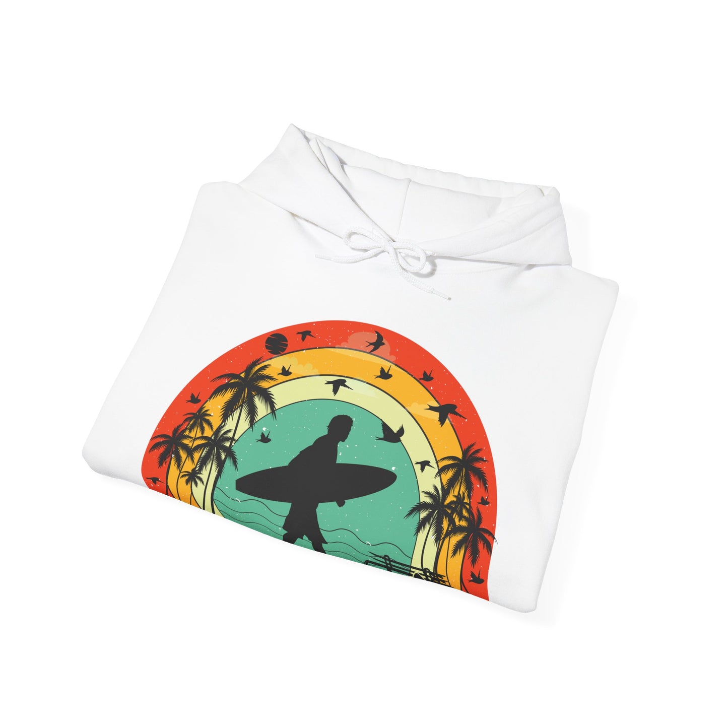 Retro Vintage Surfer Men's Hoodie