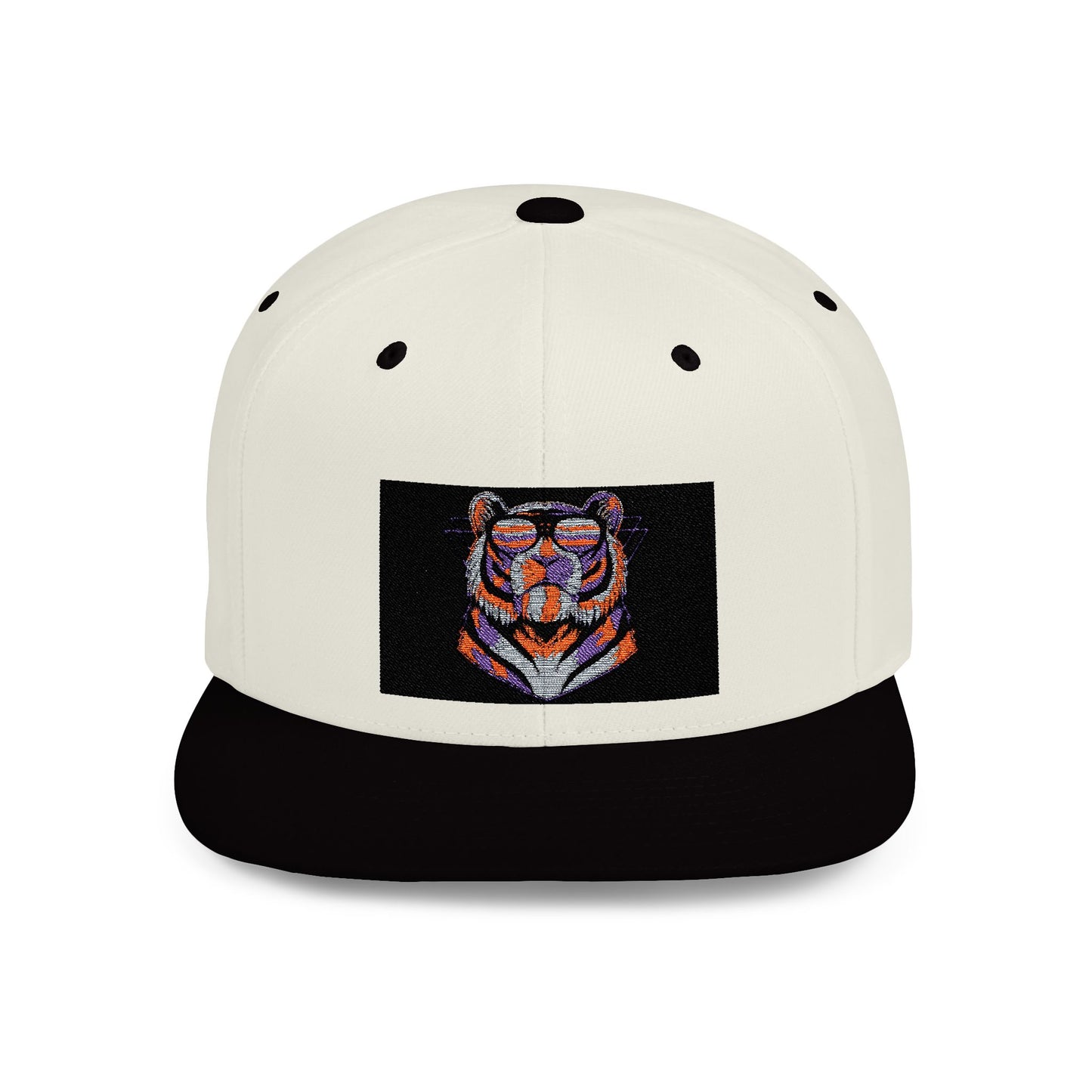 Vibrant Tiger Snapback Hat - Trendy Style for Animal Lovers