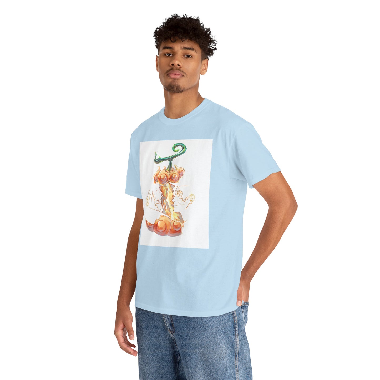 One Piece Sabo X Ace Mera-Mera no mi Unisex Tee