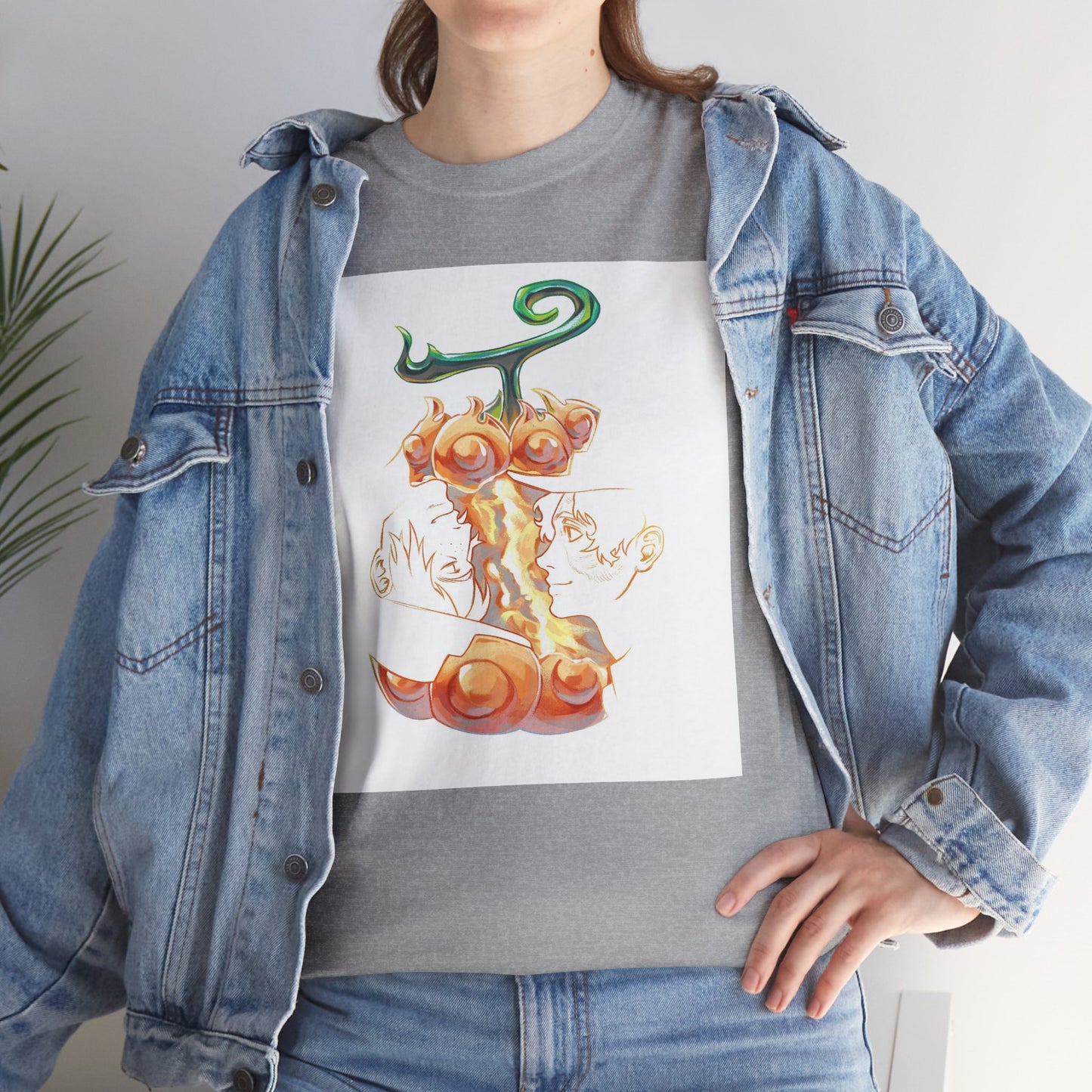 One Piece Sabo X Ace Mera-Mera no mi Unisex Tee