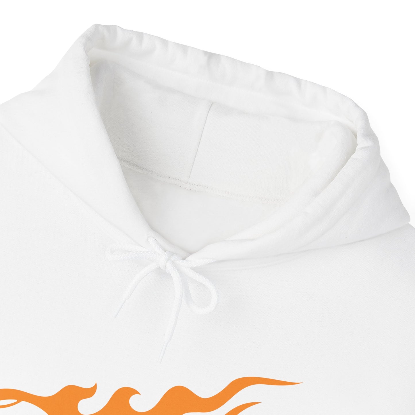 Fire Basketball Hoodie - Men's Varsity Hooded Sweatshirt