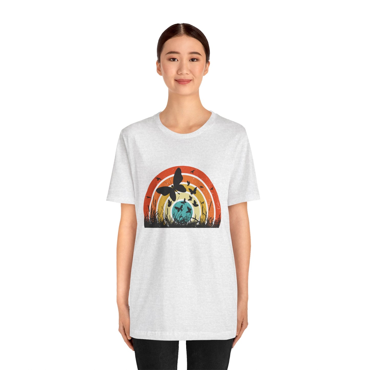 Vintage Retro Butterfly Women's T-shirt