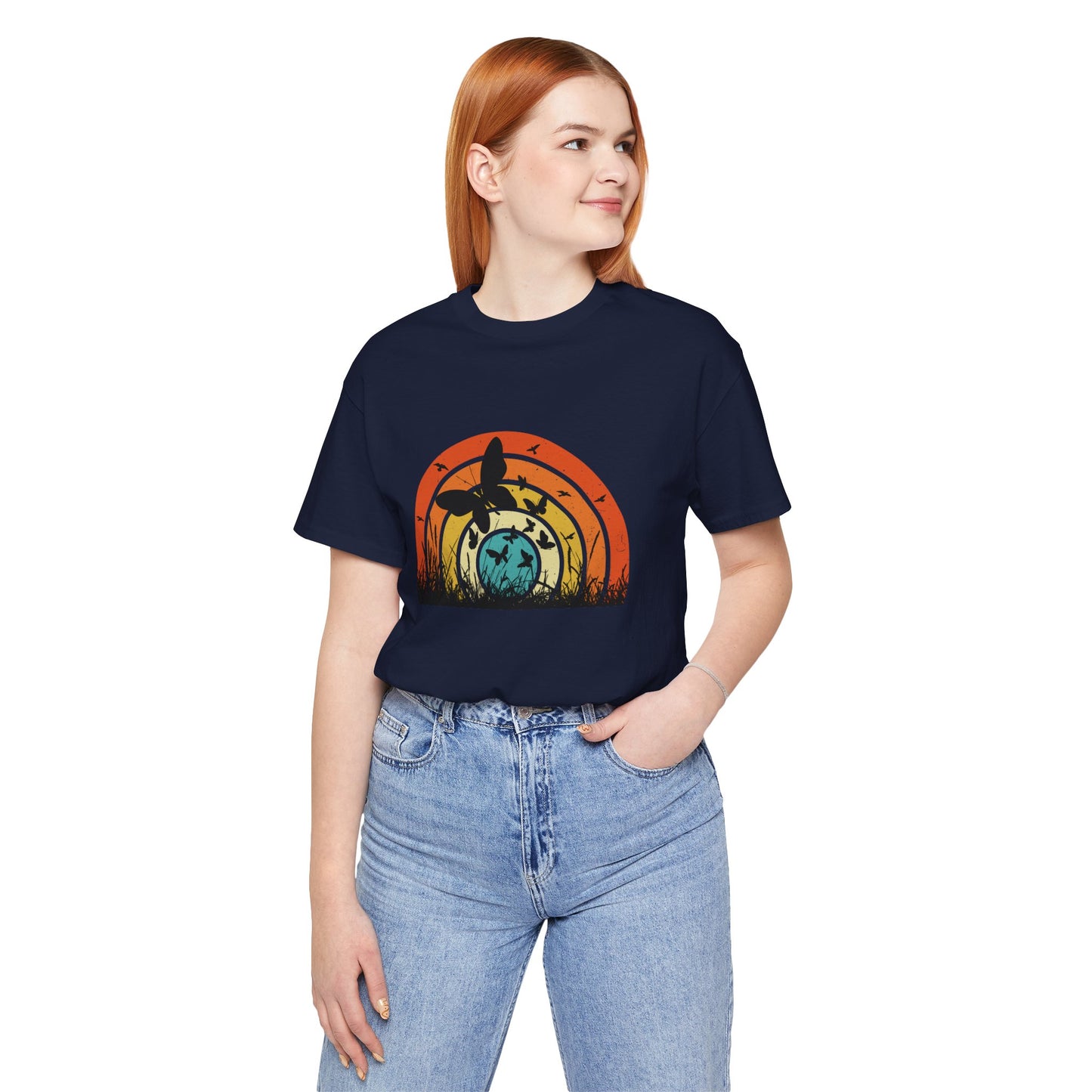 Vintage Retro Butterfly Women's T-shirt