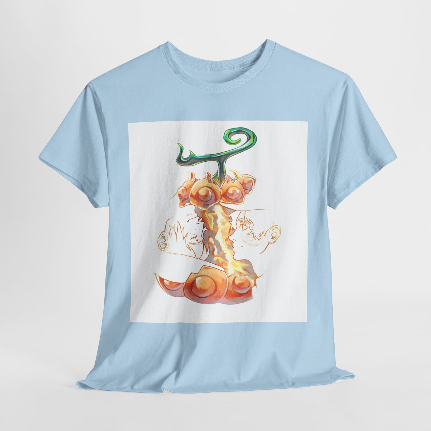 One Piece Sabo X Ace Mera-Mera no mi Unisex Tee