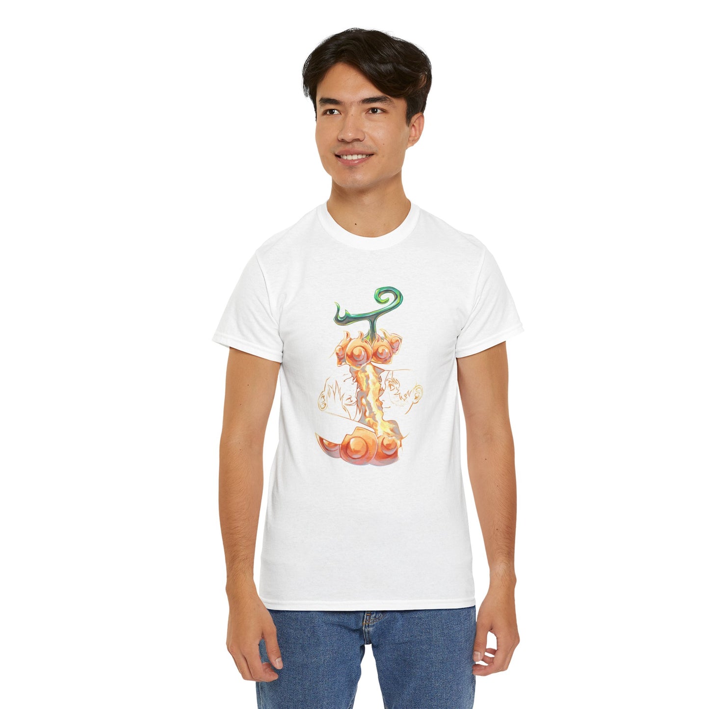 One Piece Sabo X Ace Mera-Mera no mi Unisex Tee