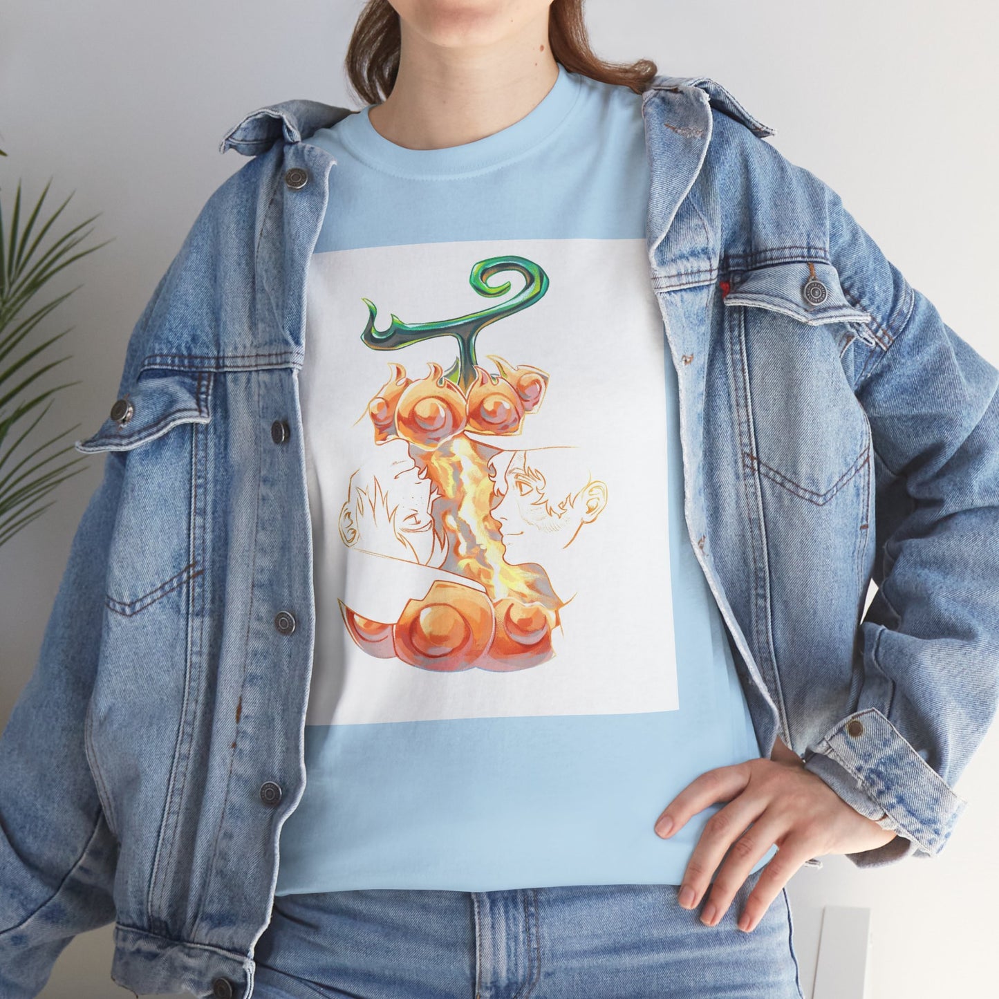 One Piece Sabo X Ace Mera-Mera no mi Unisex Tee
