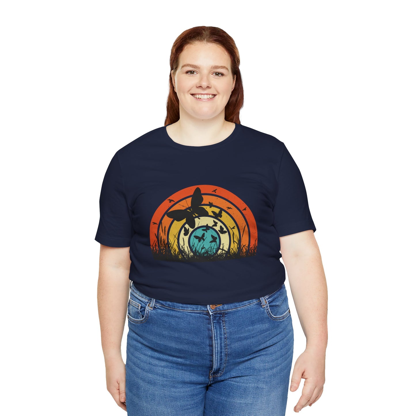 Vintage Retro Butterfly Women's T-shirt