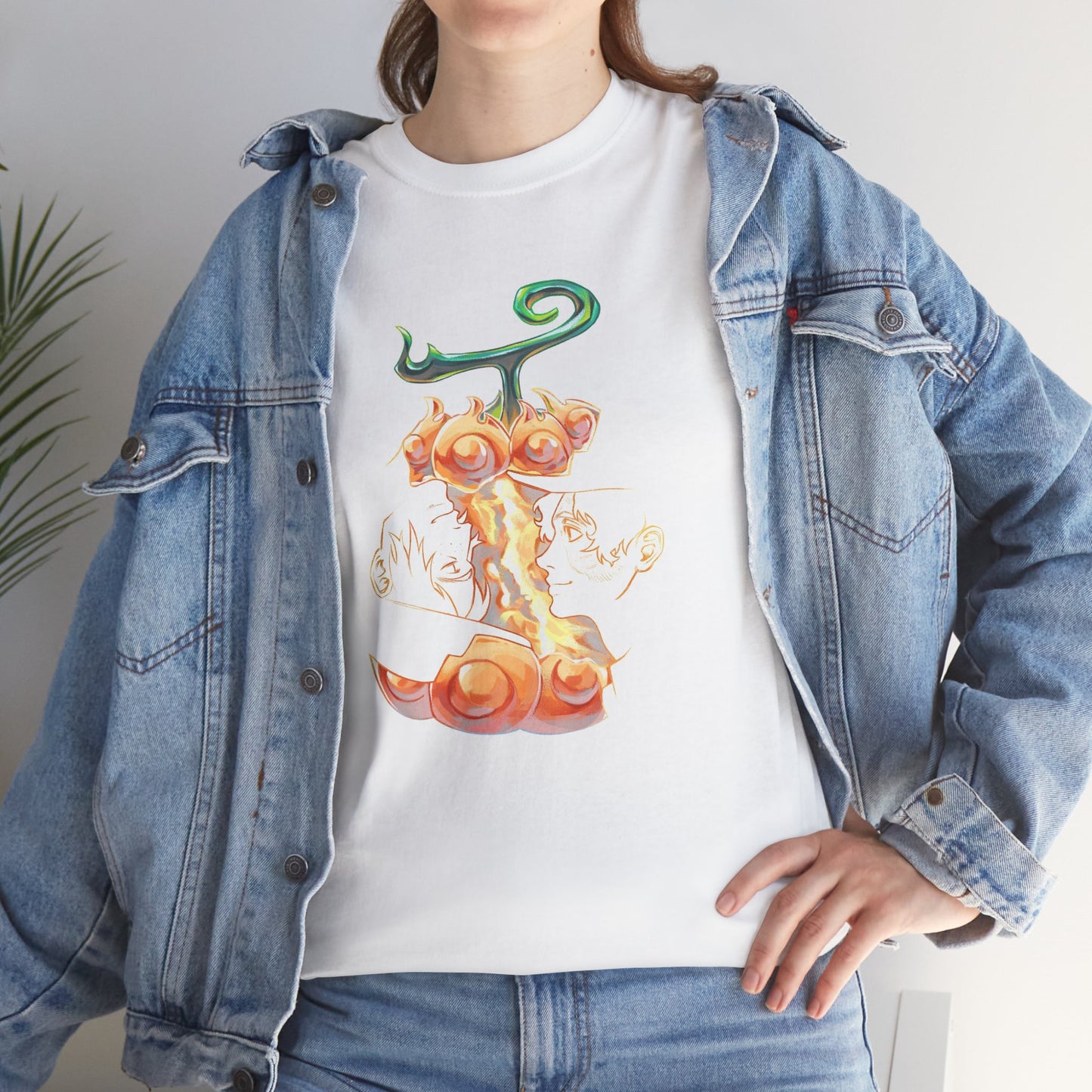 One Piece Sabo X Ace Mera-Mera no mi Unisex Tee