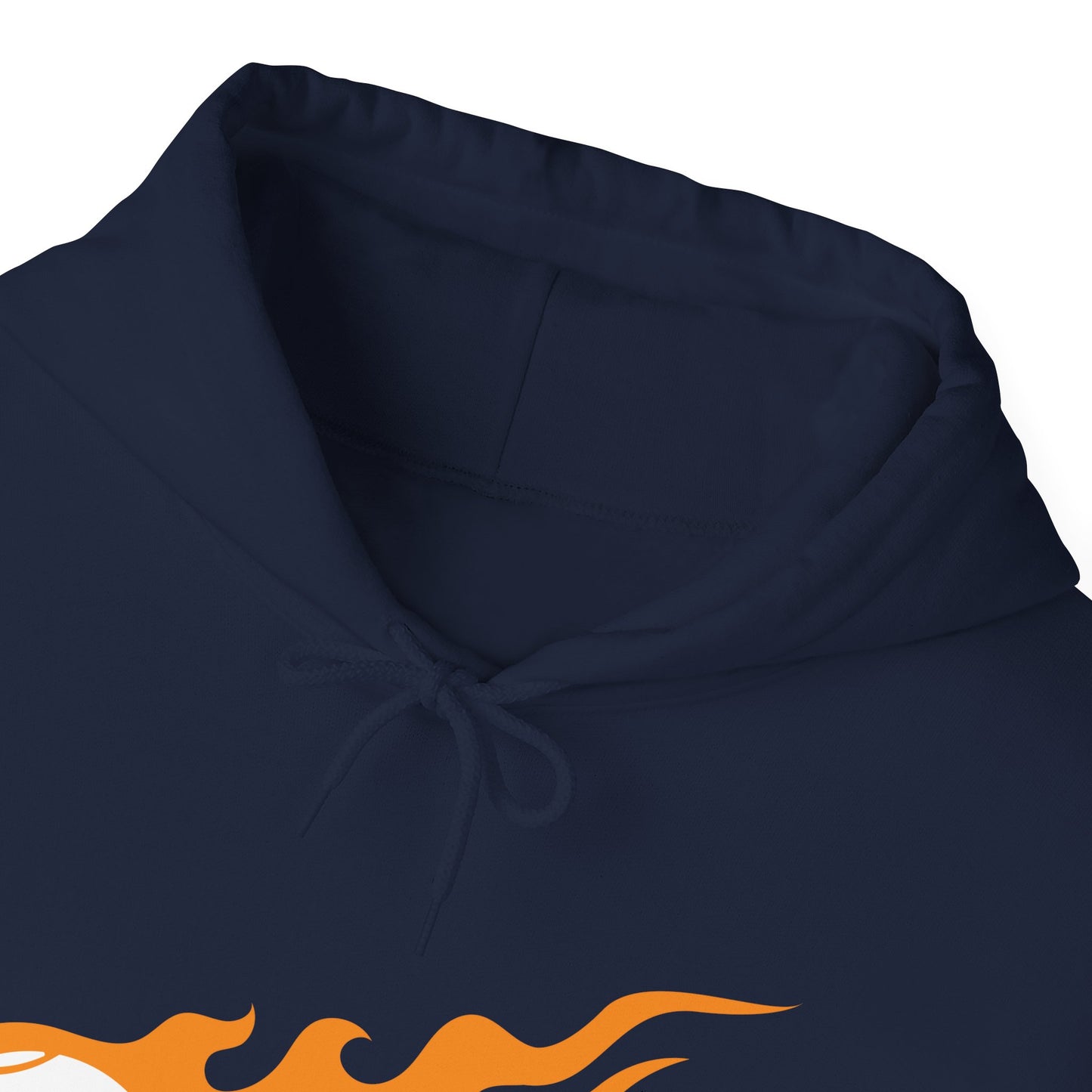 Fire Basketball Hoodie - Men's Varsity Hooded Sweatshirt