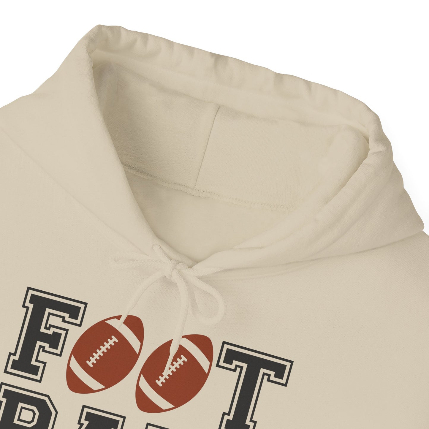 Football Vibes Men's Hoodie - Sporty Athletic Apparel