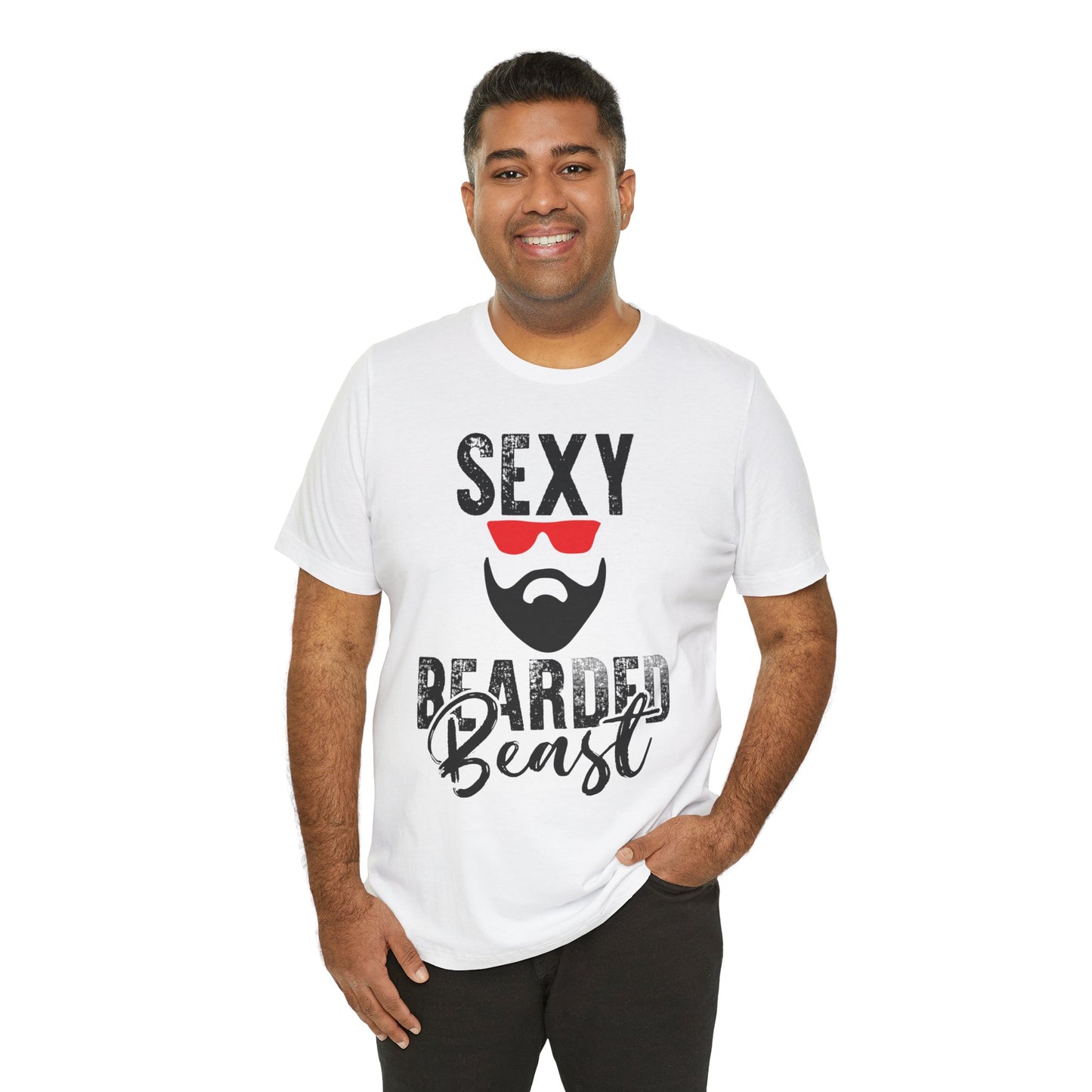 Sexy Bearded Beast Tee - Men's T-shirt