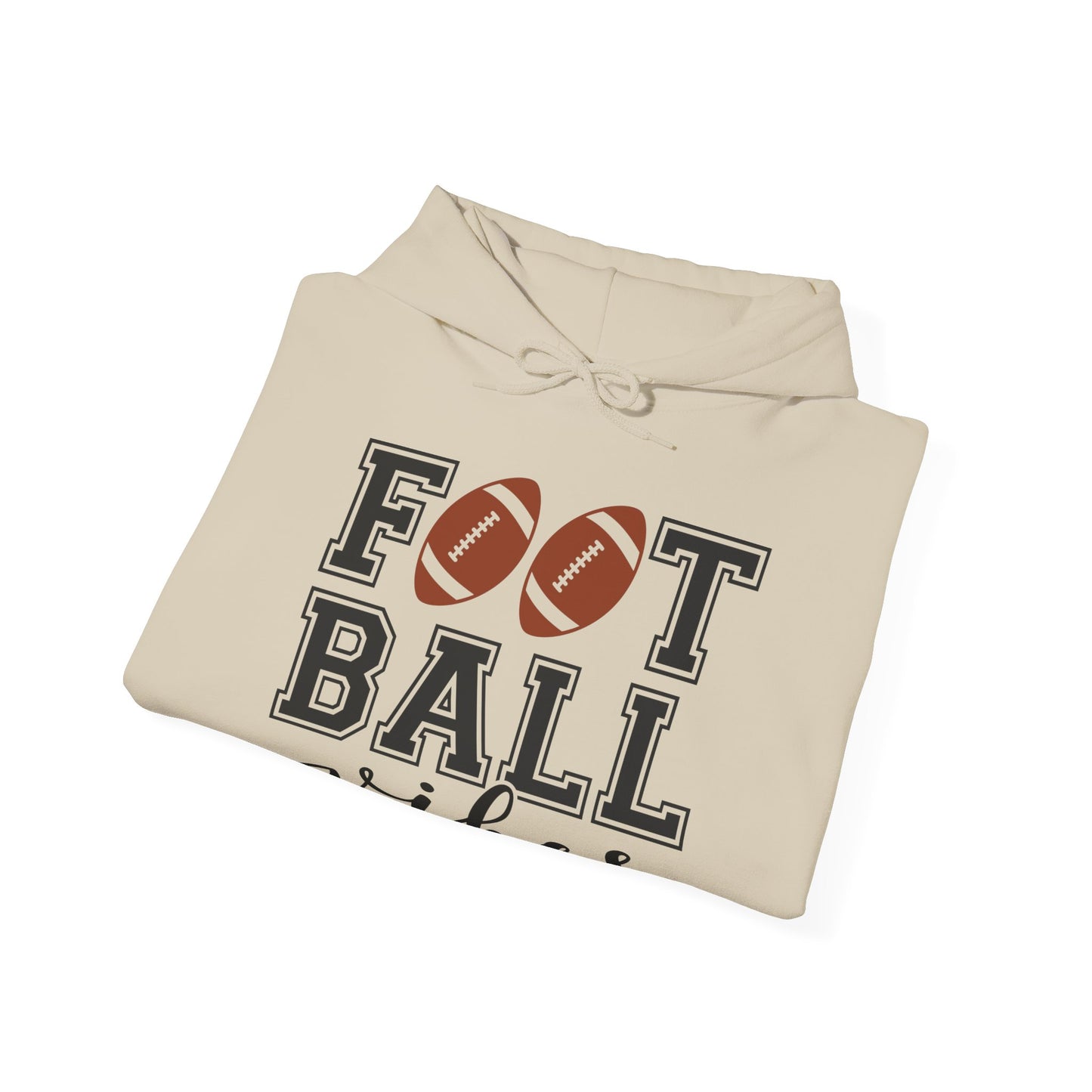 Football Vibes Men's Hoodie - Sporty Athletic Apparel
