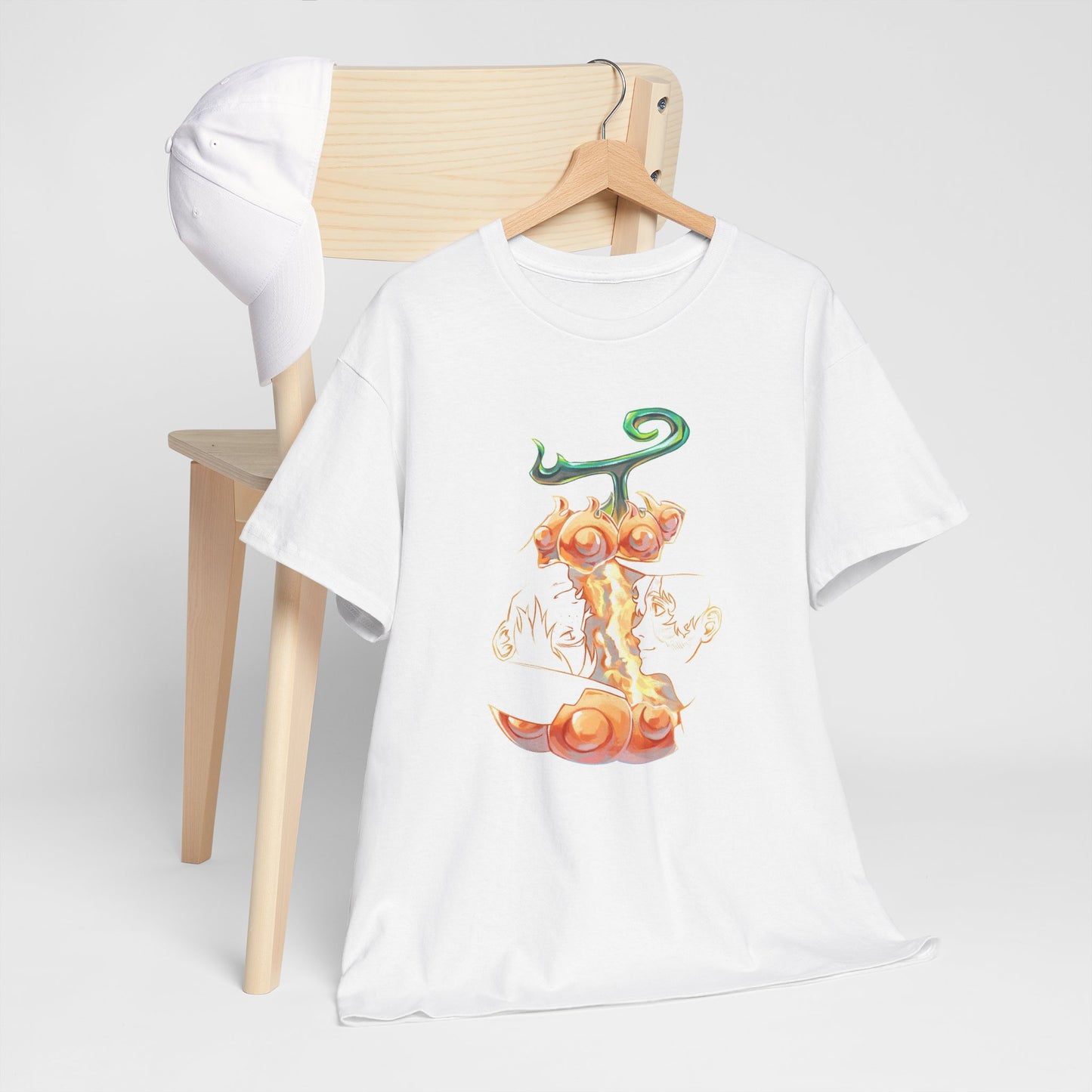 One Piece Sabo X Ace Mera-Mera no mi Unisex Tee