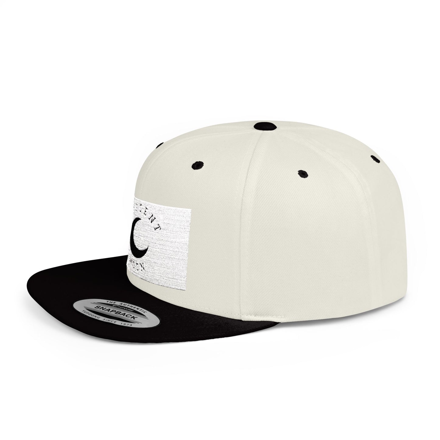 Crescent Moon Snapback Hat - Trendy Adjustable Cap for Casual Wear