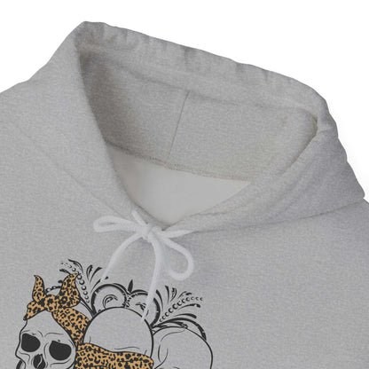 Three Skull Head - Men's Hoodie