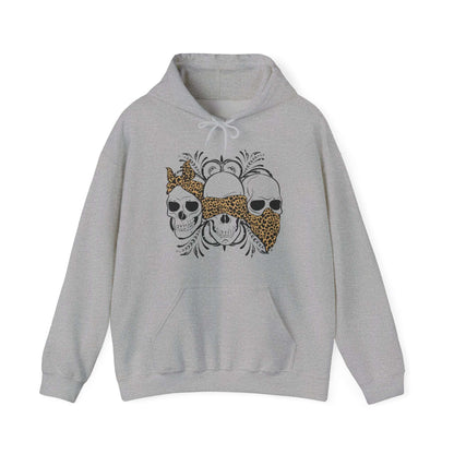 Three Skull Head - Men's Hoodie