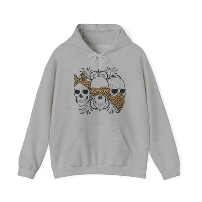 Three Skull Head - Men's Hoodie