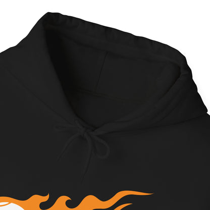 Fire Basketball Hoodie - Men's Varsity Hooded Sweatshirt
