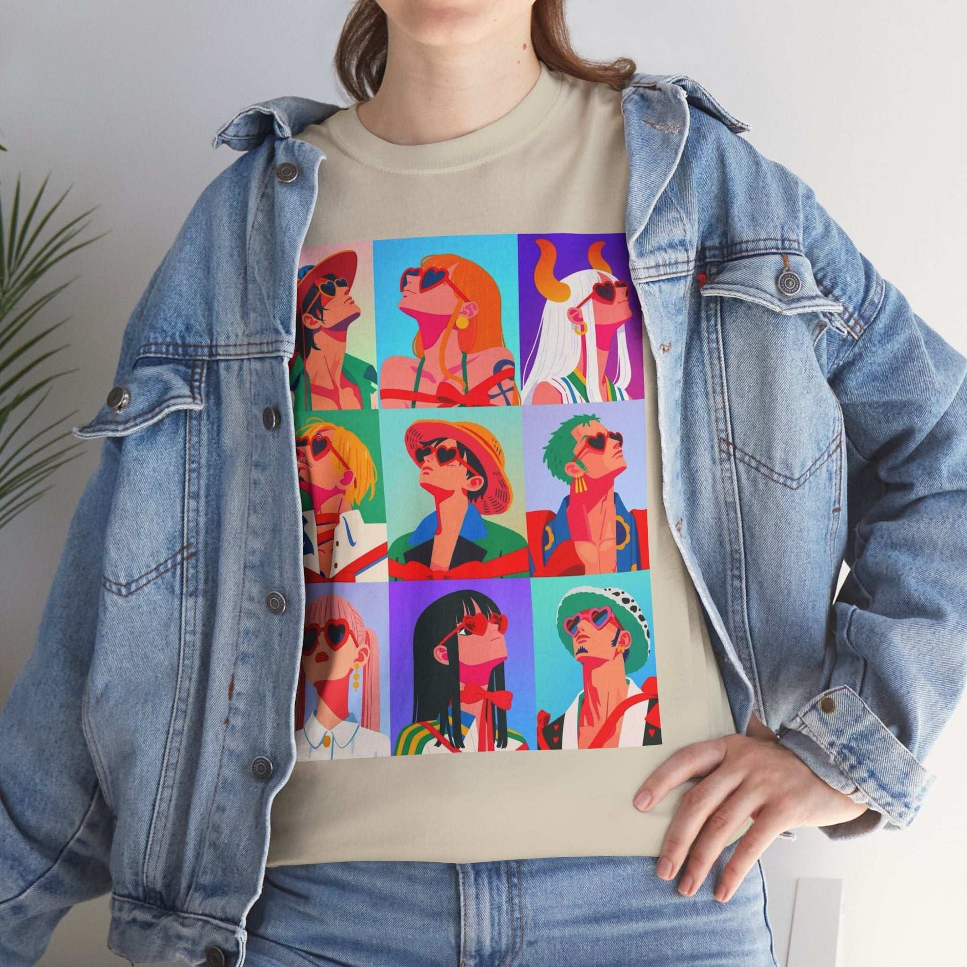 Retro One Piece Friends in Sunglasses Unisex Tee