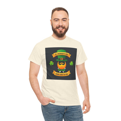 Unisex St. Patrick's Day T-Shirt — 'Good Luck to You' Lucky Leprechaun Tee (Limited Edition)