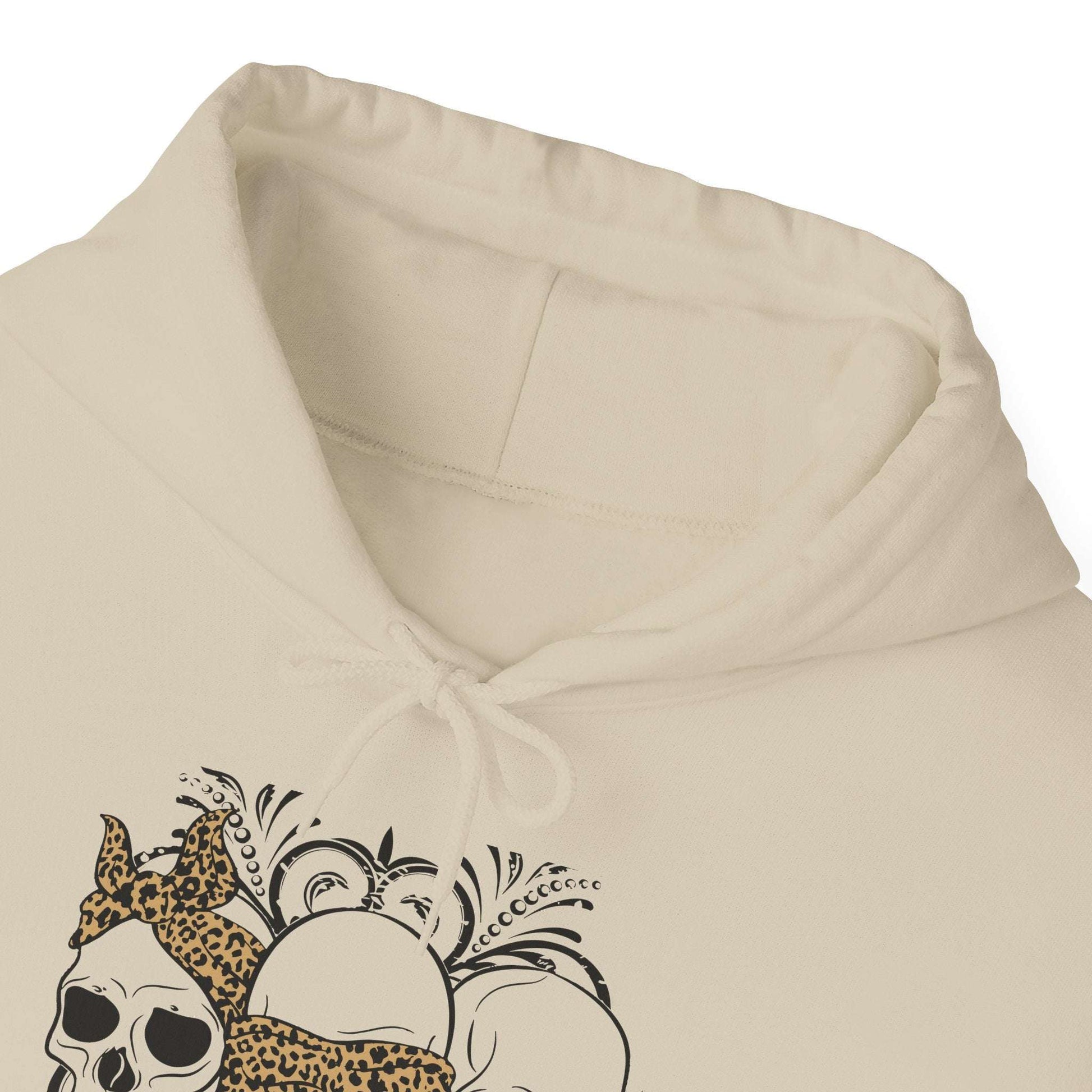 Three Skull Head - Men's Hoodie