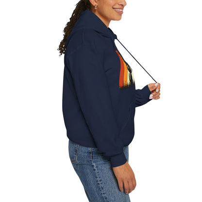Retro Cat Rainbow Hoodie - Women's Hoodies