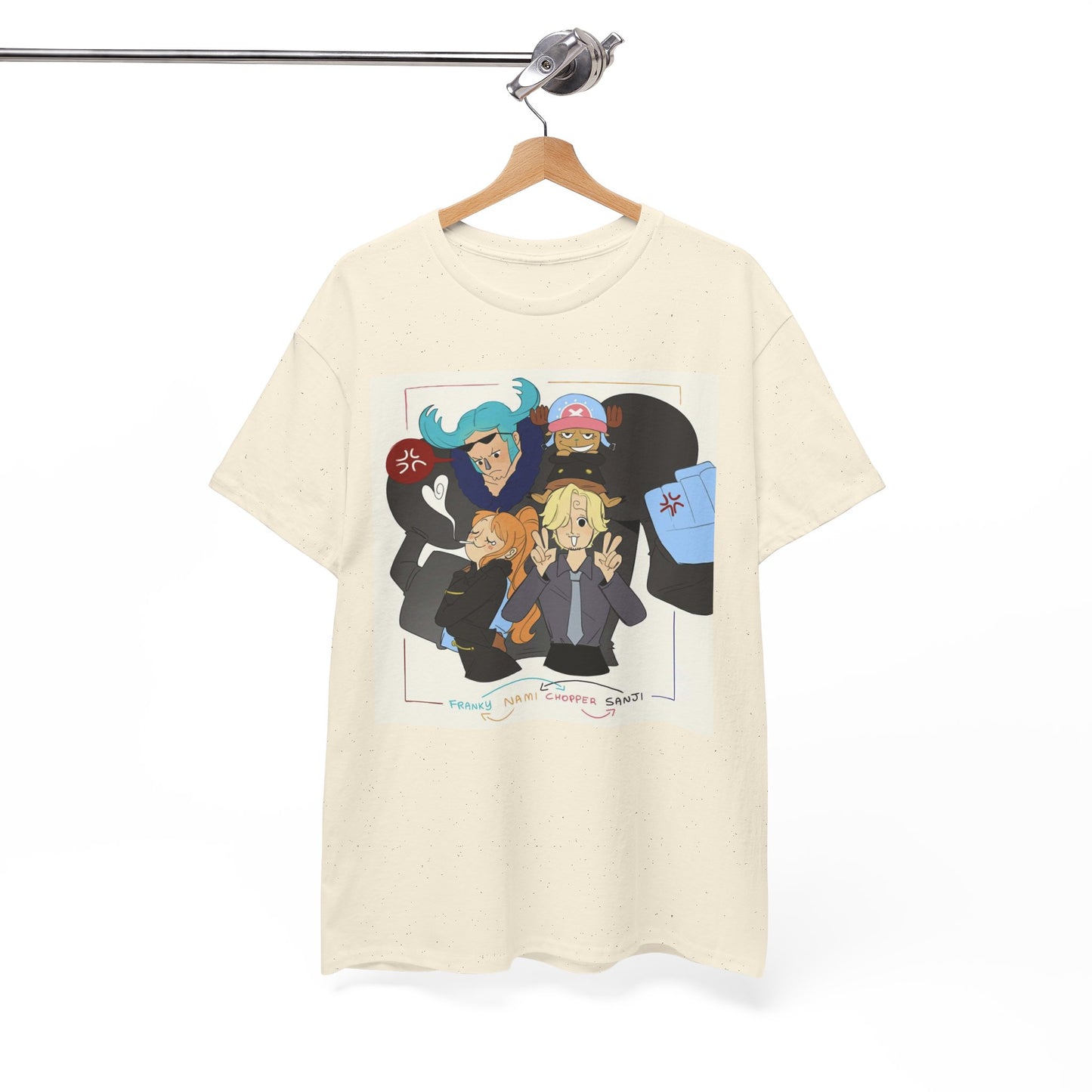 "Switched Bodies" Straw Hat Friends - One Piece Unisex Tee